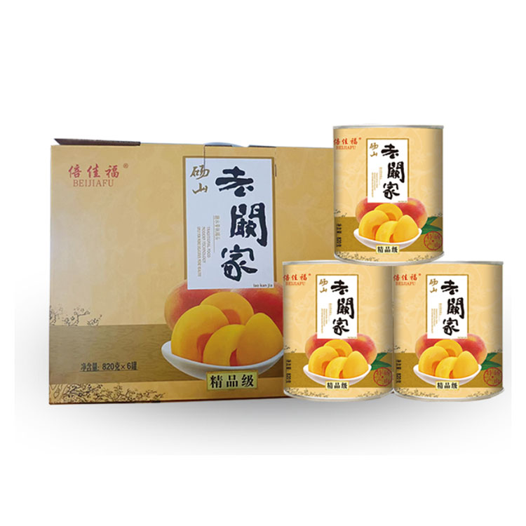 820克 黄桃罐头